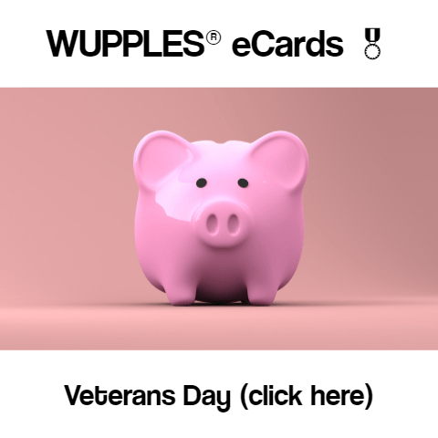 wupples ecards veterans day